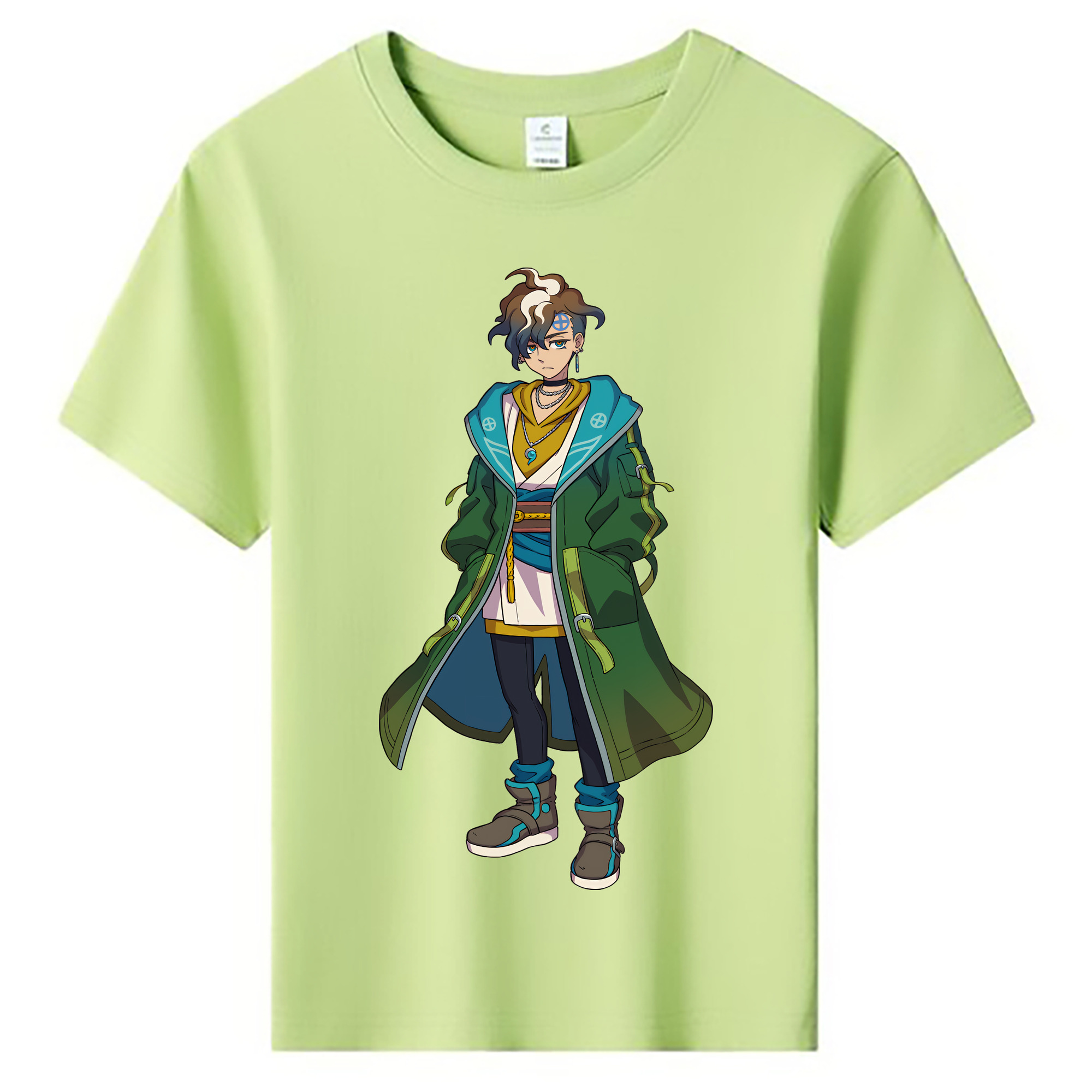 （画像用） 妖怪ウォッチ Yo-kai Watch 綿100％キッズTシャツ（フロントプリント）